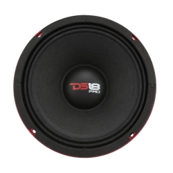 DS18 Pro-Neo8R 800 Watts Max 4 Ohm 8" Pro Neodymium Rings Magnet Midrange Car Audio Loudspeaker