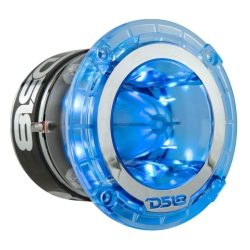 DS18 Pro-Tw4L 1.75" 600W Max 4-Ohm Titanium Super Bullet Tweeter W/ RGB Led