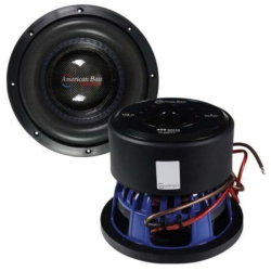 AMERICAN BASS HD8D4V2 8" 800W Max Dual 4-Ohm Voice Coil Dvc Car Audio Subwoofer