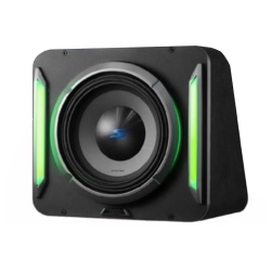 ALPINE S2-Sb10 10” Prismalink S-Series Preloaded Subwoofer Wedge Enclosure