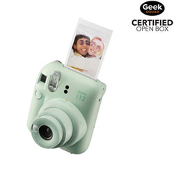 Open Box - Fujifilm Instax Mini 12 Instant Camera - Mint Green
