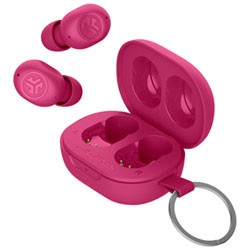JLab JBuds Mini In-Ear True Wireless Earbuds - Pink