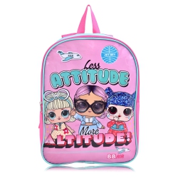 LOL SURPRISE L.o.l. Surprise Girl's 15 Inch Shoulder Backpack for Kids - In Pink
