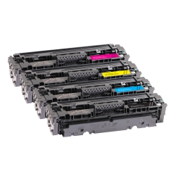 COLORBLACK Premium Remanufactured Set Of 4 Colors Toner Cartridge (Reused Oem Chip) for HP 414A (W2020A, W2021A, W2022A, W2023A)
