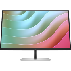 HP 27" 4K Uhd 60Hz 5Ms Gtg Ips Lcd Monitor (6N4C4Aa#aba) - Black In Silver