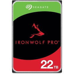 SEAGATE Ironwolf Pro 22Tb Enterprise Nas Internal HDD Hard Drive – Cmr 3.5 Inch SATA 6GB/s 7200 Rpm 256Mb Cache for Raid Network Attached Storage