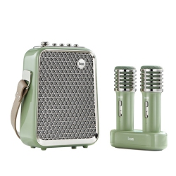 DIVOOM Songbird Home Ktv Sound Set Portable Karaoke Dual Wireless Microphone