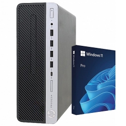 HP Refurbished (Good) - Prodesk 600 G4 Sff Business Desktop Computer PC, (Core I7 - 8700 8Th Gen/ 16GB Ram/ 1Tb SSD/ Windows 11 Pro) Intel Processor