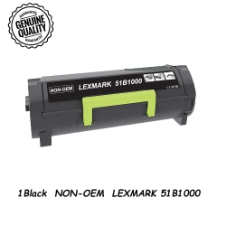 BESTONER 1Pk Lexmark 51B1000 Toner Cartridge for Lexmark Mx317Dn Mx417Dn Mx517De Mx617De Mx417De Lexmark Ms317Dn Ms417Dn Ms517Dn Ms617Dn In Black