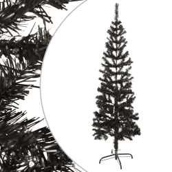 VIDAXL Slim Christmas Tree 120 Cm In Black