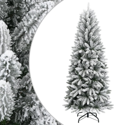 VIDAXL Artificial Christmas Tree With Flocked Snow 150 Cm Pvc&pe