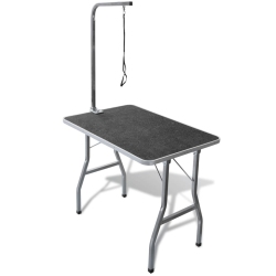 VIDAXL Adjustable Pet Dog Grooming Table With 1 Noose