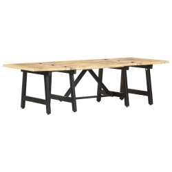 VIDAXL Extendable Coffee Table 160X70X45 Cm Solid Wood In Mango