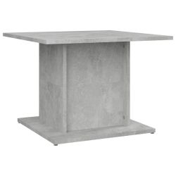 VIDAXL Coffee Table Concrete 55.5X55.5X40 Cm Engineered Wood In Grey