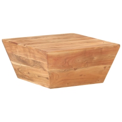 VIDAXL Coffee Table V-Shape 66X66X30 Cm Solid Acacia Wood