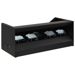 VIDAXL Magnetic Knockdown Pellet Catcher Shooting Target 4 + 1 Targets Mouse Design