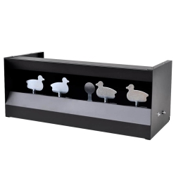 VIDAXL Magnetic Knockdown Pellet Catcher 4+1 Targets Duck Design