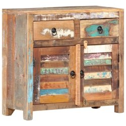 VIDAXL Sideboard 70X30X68 Cm Solid Reclaimed Wood