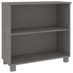 VIDAXL Sideboard Hamar Light 85X35X80 Cm Solid Wood Pine In Grey