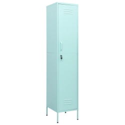 VIDAXL Locker Cabinet 35X46X180 Cm Steel In Mint