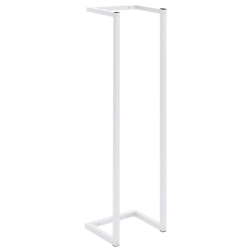 VIDAXL Towel Rack 25X20X95 Cm Steel In White