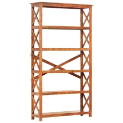 VIDAXL Bookshelf 100X30X180 Cm Solid Acacia Wood Honey Finish