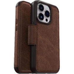 OTTERBOX Strada Series Case for Iphone 14 Pro, Espresso In Brown