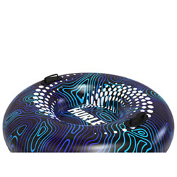 Hurley 36" Inflatable Snow Tube (1704002F) - Blue Swirl