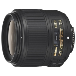 NIKON Refurbished (Excellent) - Af-S Fx Nikkor 35MM F/1.8G Lens