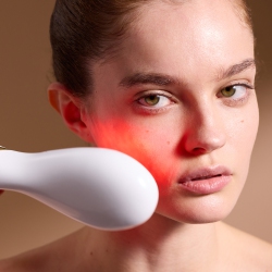PROJECT E BEAUTY Lumaglow & Blue | Led Light Therapy Wand | Anti-Aging & Anti-Acne | Uce Inflammation | Fda-Clea In Red