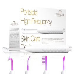 PROJECT E BEAUTY Faisca Argon (Purple) | High Frequency Wand | Anti-Acne | Tighten & Lift | Wound Healing | Prevent Hair Loss