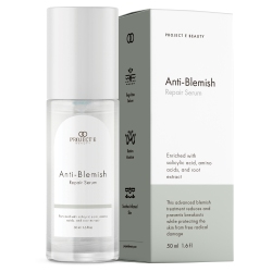 PROJECT E BEAUTY Clear Care Anti-Acne Essence | Pimple & Spot Solution | Anti-Blemish | Unclog & Minimize Pores | 50Ml