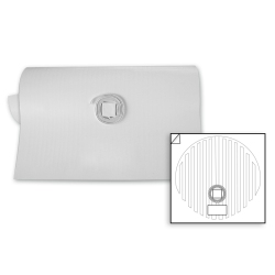 WARMLYYOURS Circular Mirror Defogger Pad With Self-Adhesive Backing, 25