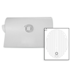 WARMLYYOURS Oval Mirror Defogger Pad With Self-Adhesive Backing, 18" X 26