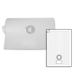 WARMLYYOURS Rectangle Mirror Defogger Pad With Self-Adhesive Backing, 30" X 40