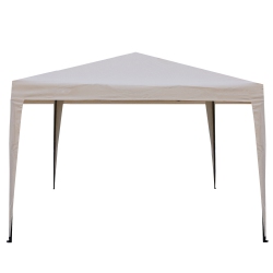 NORTHLIGHT 10' X 10' Pop-Up Outdoor Canopy Gazebo In Beige