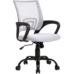 BESTOFFICE Office Chair Ergonomic Desk Chair Mesh Computer Chair Lumbar Support Modern Executive Adjustable Stool Rolling Swivel Chair for Back
