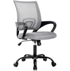 BESTOFFICE Office Chair Ergonomic Desk Chair Mesh Computer Chair Lumbar Support Modern Executive Adjustable Stool Rolling Swivel Chair for Back