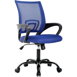 BESTOFFICE Office Chair Ergonomic Desk Chair Mesh Computer Chair Lumbar Support Modern Executive Adjustable Stool Rolling Swivel Chair for Back