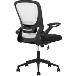 BESTOFFICE Home Office Chair Ergonomic Desk Chair Mesh Computer Chair Swivel Rolling Executive Task Chair \w Lumbar Support Arms Mid Back Adjustable