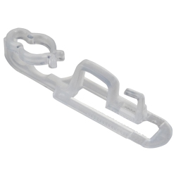 NORTHLIGHT All-In-One Universal Gutter And Shingle Christmas Light Clips - Clear - 26Ct