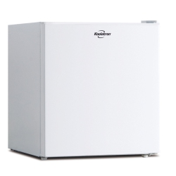 KOOLATRON 1.7 Cu Ft Compact Fridge \w Freezer, White, Compressor Mini Fridge, Reversible Door, Flat Back, Removable Shelf for Dorm, Office, Rec Room
