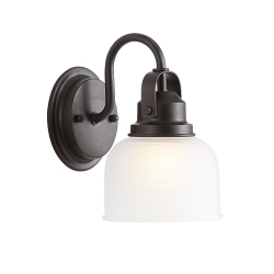 JONATHAN Y Virginia Metal/glass Led Vanity Light