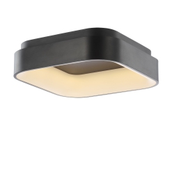 JONATHAN Y Rafael Integrated Led Metal Flush Mount Ceiling Light
