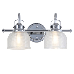 JONATHAN Y Virginia Metal/glass Led Vanity Light