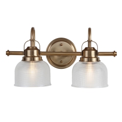 JONATHAN Y Virginia Metal/glass Led Vanity Light