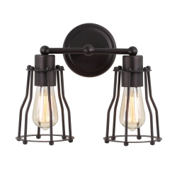 JONATHAN Y Evelyn Metal Vanity Light