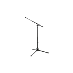 KNIG & MEYER K&m Stands 259-Black Low Level Microphone Stand With Telescopic Boom Arm