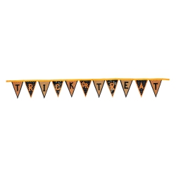 GALLERIE II 11.5' Polka Dot Trick Or Treat Bunting Flag Halloween Banner