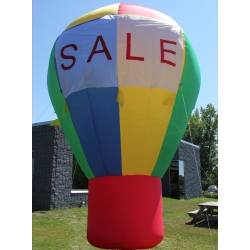CC INFLATABLES 16' Promotional Advertising Inflatable Hot Air Style Balloon - Rainbow Color